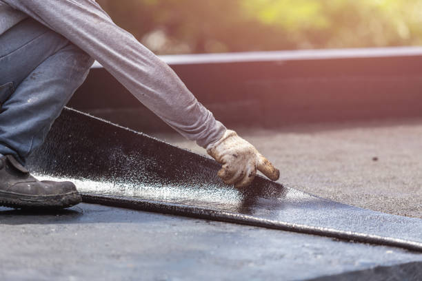 Professional Crawl Space Encapsulation technician working in Glenford, OH